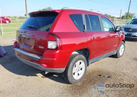 2017 Jeep Compass Latitude Fwd из США, поврежденный, VIN 1C4NJCEAXHD116543